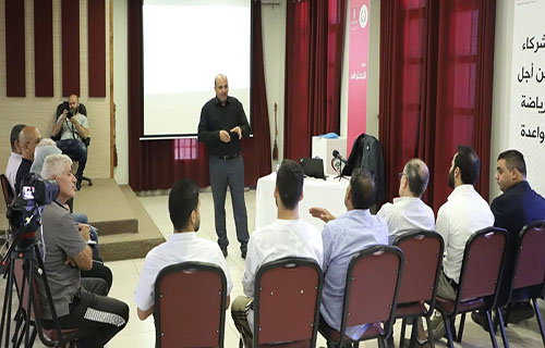 أكاديمية بلاتر تستقبل ورشة عمل الهيكلية المؤسسية للهيئات الرياضية والحكم الرشيد