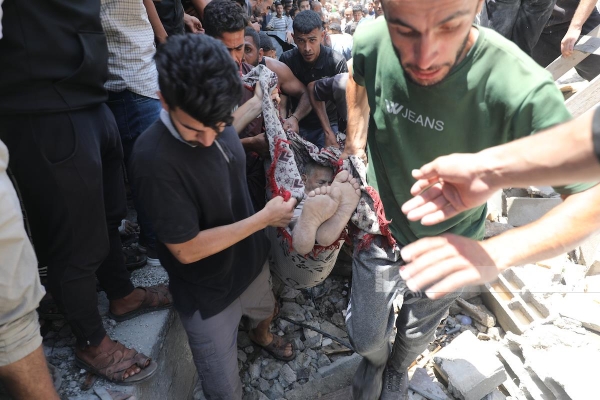 20 شهيدا في قصف الاحتلال عدة مناطق بقطاع غزة-الحياة الجديدة