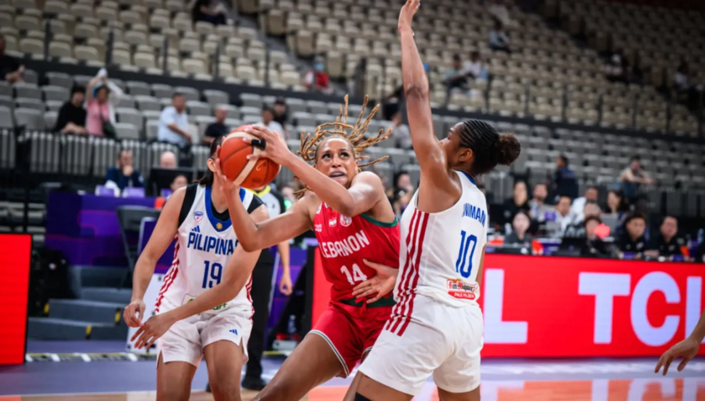 لبنان يُحافظ على أمله بالبقاء في المستوى ‘أ’ رغم خسارته أمام الفيليبين في بطولة آسيا للسيّدات لكرة السلة