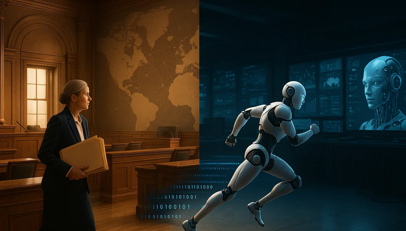 بين القانون والخوارزميّة: من يسبق من؟