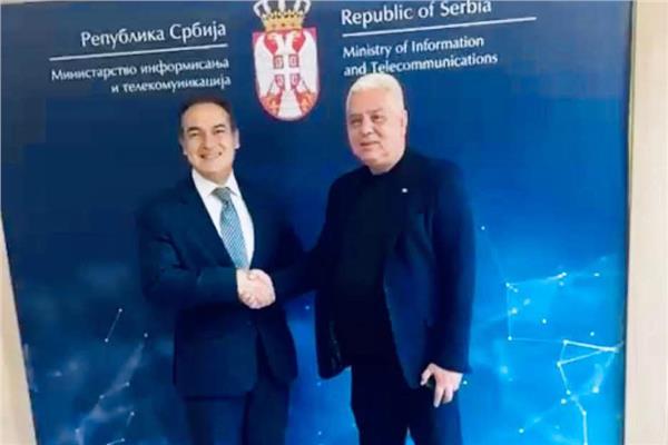 مصر وصربيا يبحثان سبل استمرار التعاون بين البلدين في مجال الاتصالات وتكنولوجيا المعلومات