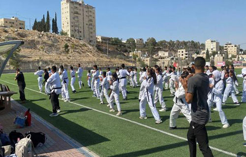 لجنتا القدس والجنوب تنظّمان “معسكر القدس التدريبي الأول” في التايكواندو