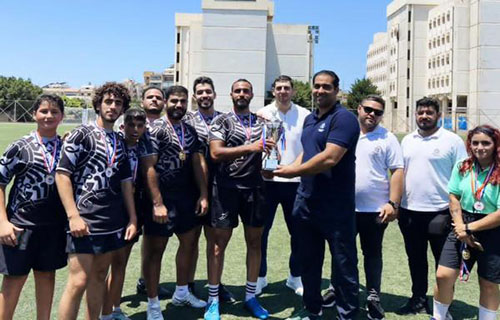 الاتحاد الفلسطيني للرجبي يختتم بطولته الرسمية في لبنان
