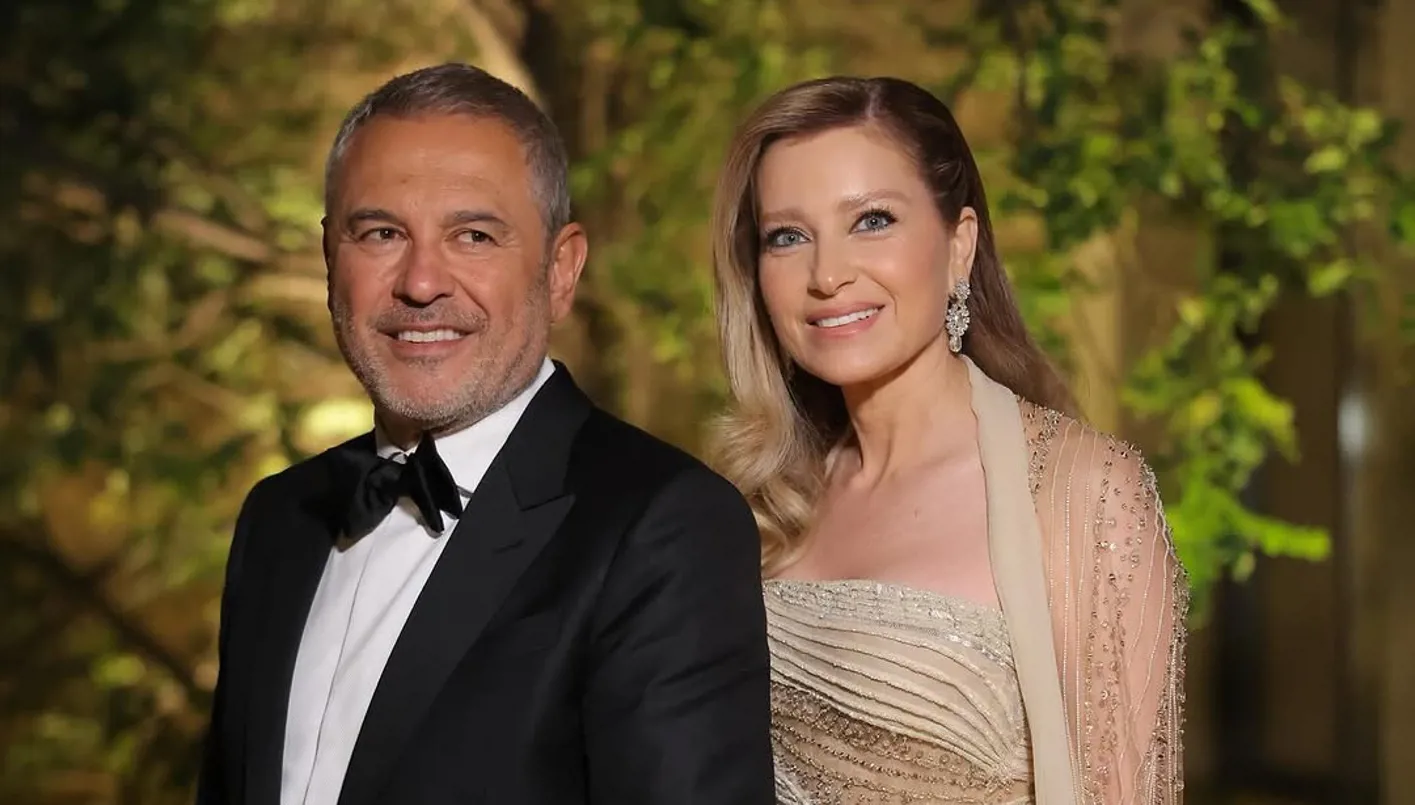 كلودين صعب تتألق بفساتين فخمة في زفاف ابنها سيليو بتوقيع إيلي صعب