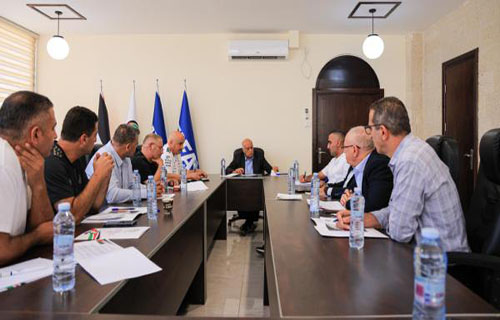 الفريق الرجوب يناقش مع رؤساء الاتحادات الفرعية عودة النشاط الرياضي