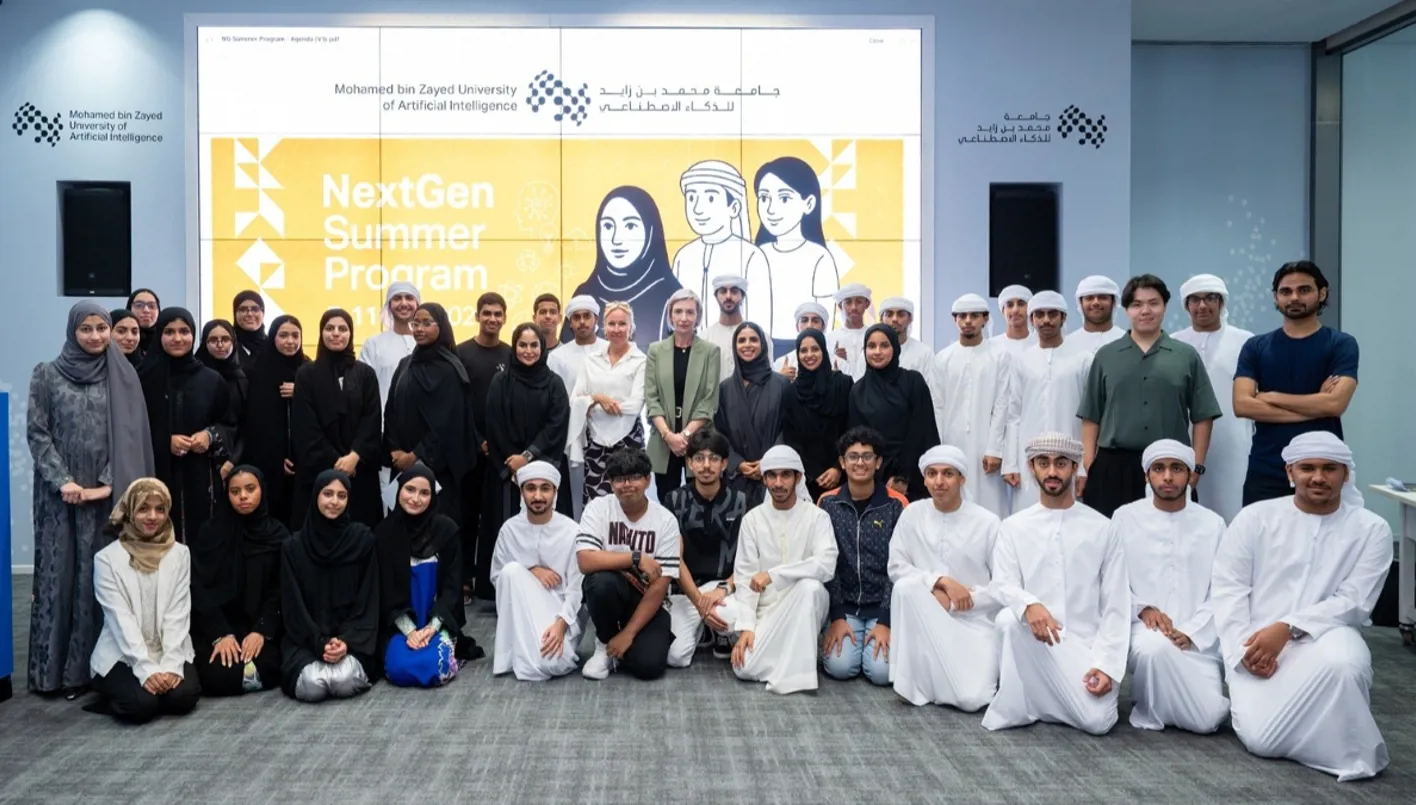 جامعة محمد بن زايد للذكاء الاصطناعي تساهم في إعداد روّاد التكنولوجيا المتقدّمة