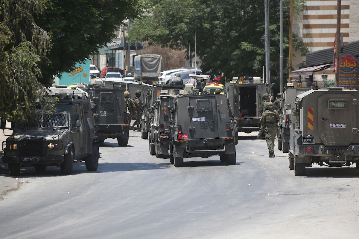 نابلس.. اقتحام احتلالي لقلب الحياة-الحياة الجديدة