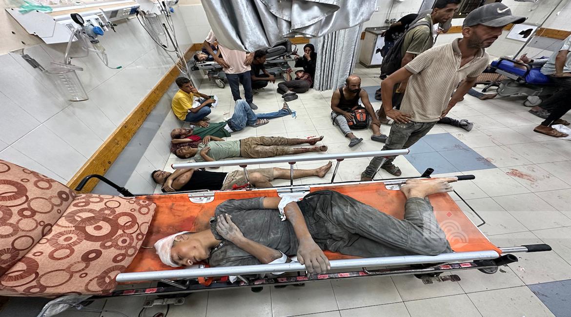 شهيدان وعدة جرحى في قصف الاحتلال خيام النازحين في غزة وخان يونس-الحياة الجديدة