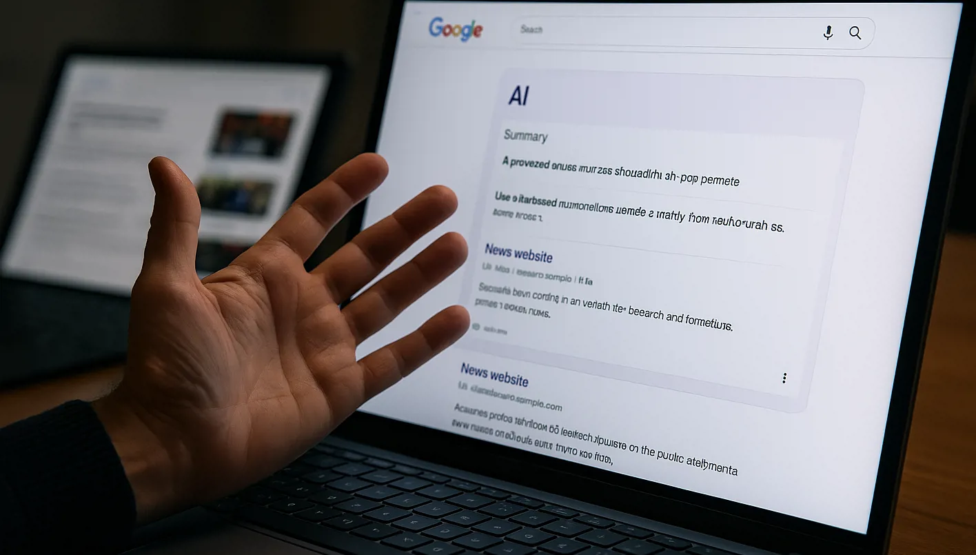 ملخصات الذكاء الاصطناعي تقلّص جمهور المواقع الإخبارية بشكل غير مسبوق