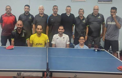 أرثوذكسي القدس يختتم معسكراً تدريبياً مشتركاً بكرة الطاولة في الأردن