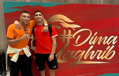 مبابي وحكيمي.. صداقة وطيدة لا تنتهي