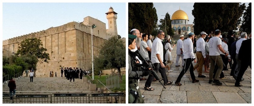 الاحتلال ومستعمروه اقتحموا “الأقصى” 27 مرة ومنعوا رفع الأذان في “الإبراهيمي” 51 وقتًا الشهر الماضي-الحياة الجديدة