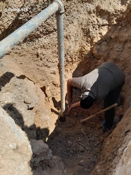 سلطة المياه تزيل تعديًا على خط ناقل في بيت لحم ضمن حملة رقابية واسعة-الحياة الجديدة