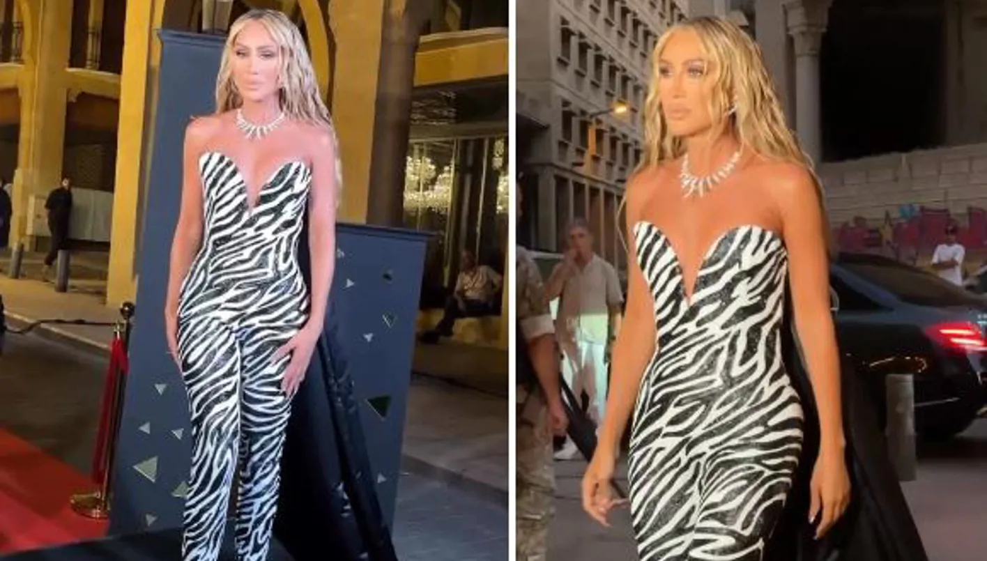 مايا دياب تتألق بجمبسوت من توقيع جان لويس صبجي على سجادة BIAF 2025