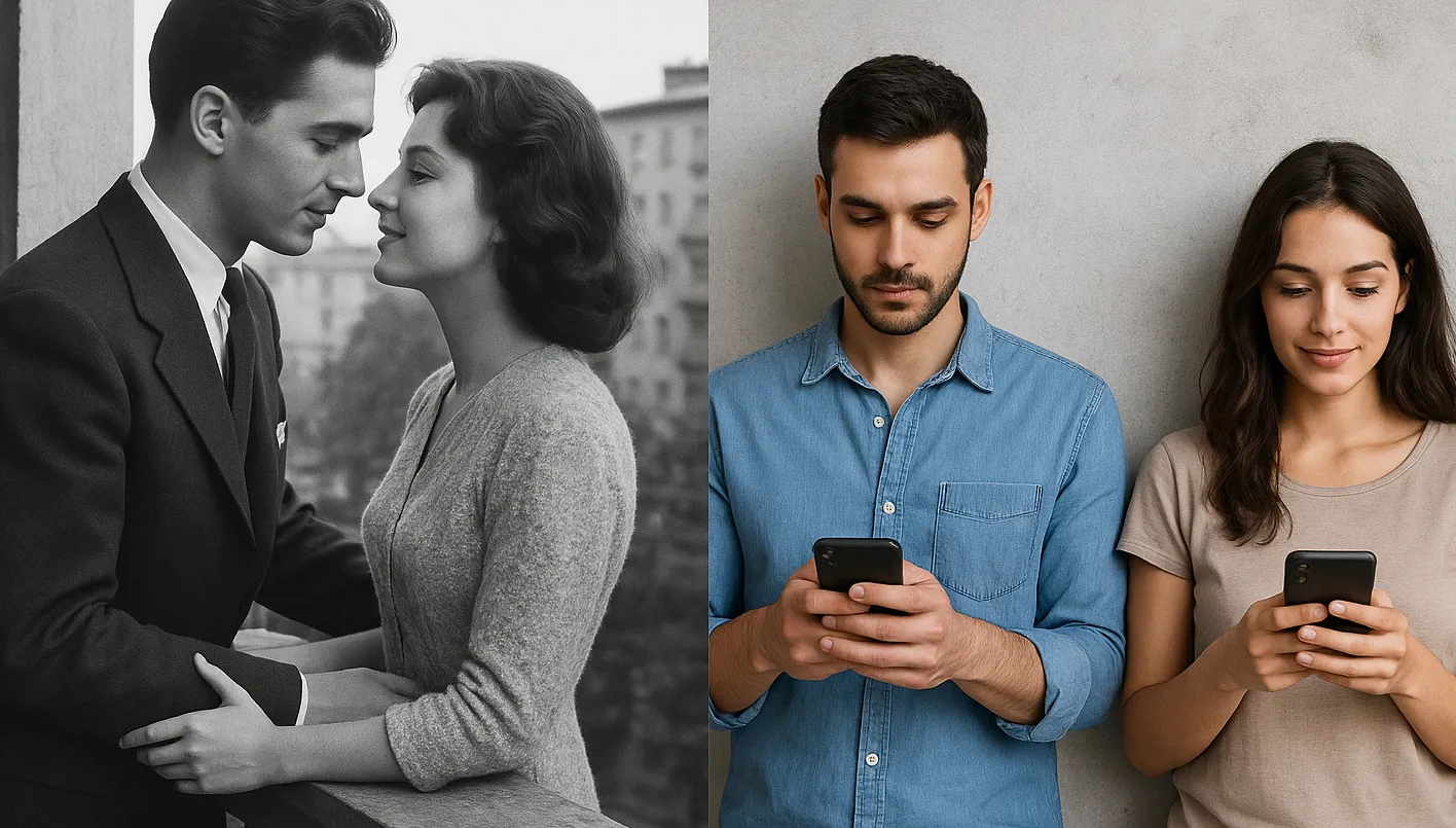 الحب في زمنين: كيف تغيّرت العلاقات بين الماضي والتكنولوجيا؟