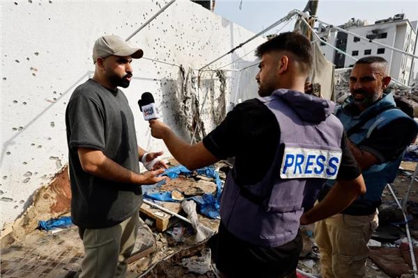 ترامب: يجب السماح للصحفيين بالدخول إلى غزة
