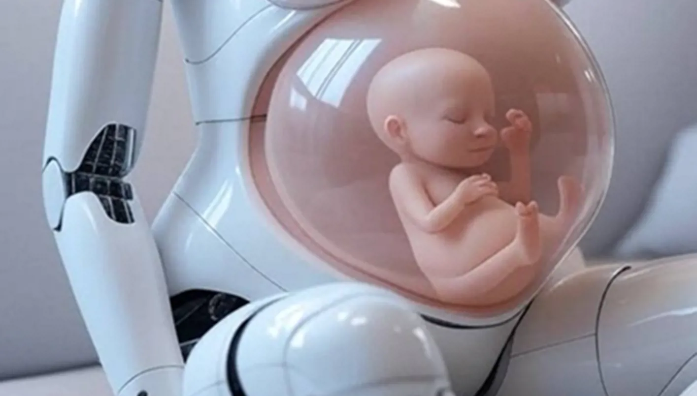 صحيفة بريطانية تكشف: أول روبوت عالمي مزود برحم صناعي للحمل والولادة