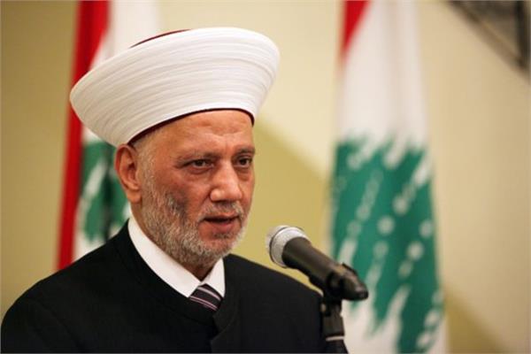 مفتي لبنان: لن يكون هناك فتنة طائفية أو حرب أهلية وسنقف سدا منيعا أمام أي تحريض