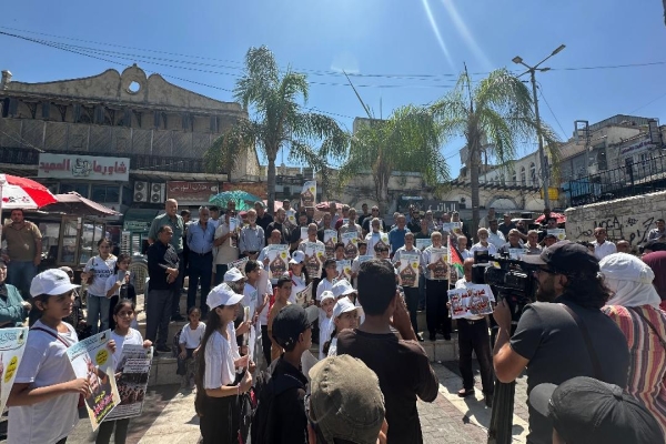 وقفات إسنادا للأسرى وقادة الحركة الأسيرة في عدة محافظات-الحياة الجديدة