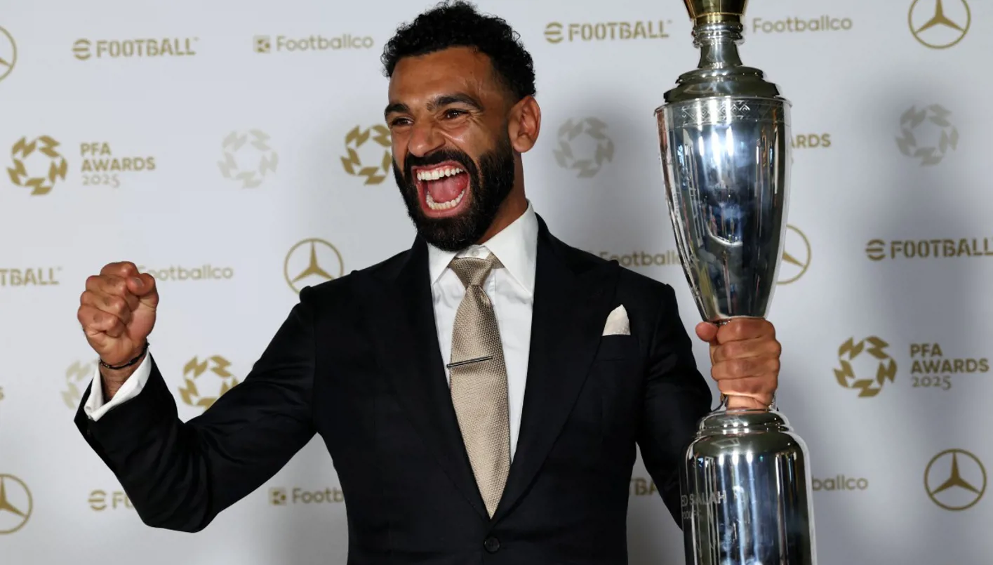 محمد صلاح يهيمن على جوائز الموسم في إنكلترا