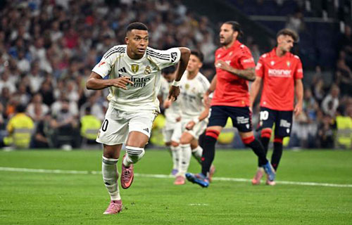 جزائية مبابي الناجحة تمنح ريال مدريد انتصاره الأول