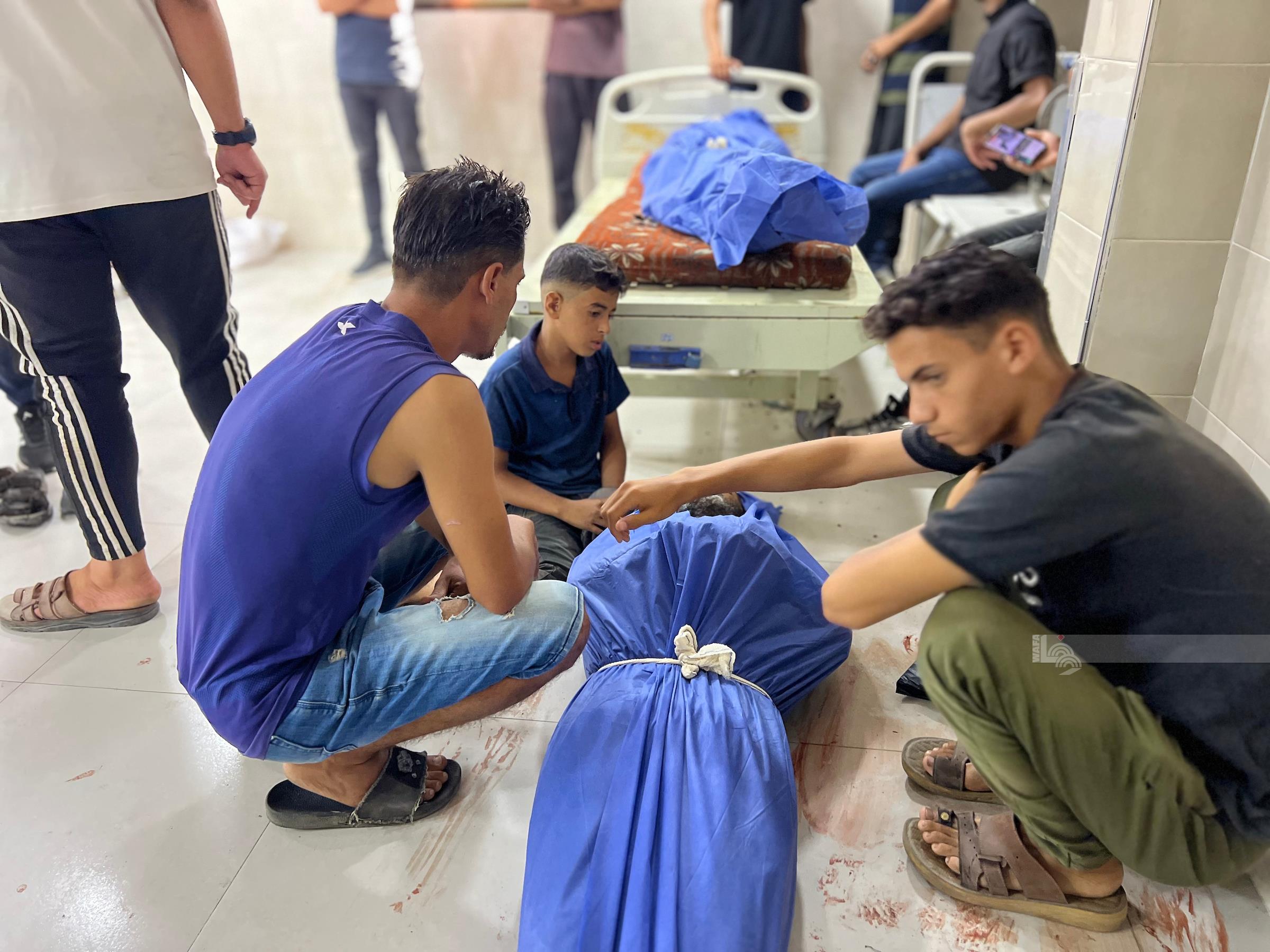 شهداء بينهم أم وطفلها باستهداف الاحتلال مدينة غزة-الحياة الجديدة