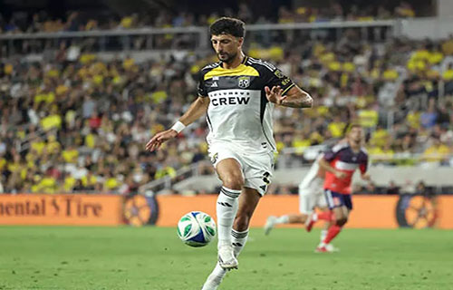 وسام أبو علي في ظهوره الأول مع كولومبوس: سجل هدفاً احتسب لزميله