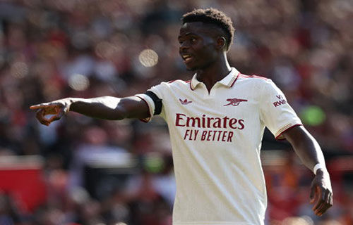 ساكا يغيب عن الملاعب نحو
أربعة أسابيع بداعي الإصابة