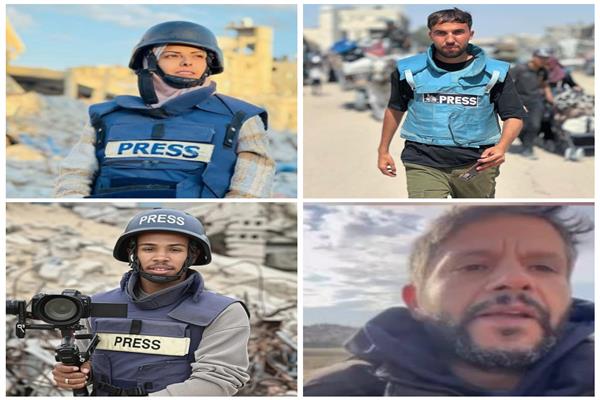 مجزرة ناصر الطبي| اغتيال الصحافة الفلسطينية تحت القصف الإسرائيلي المزدوج في خان يونس