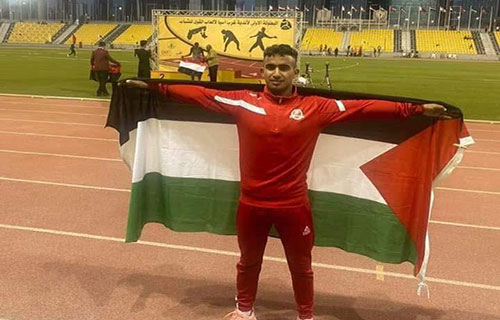 استشهاد العدّاء الدولي علّام العمور برصاص الاحتلال