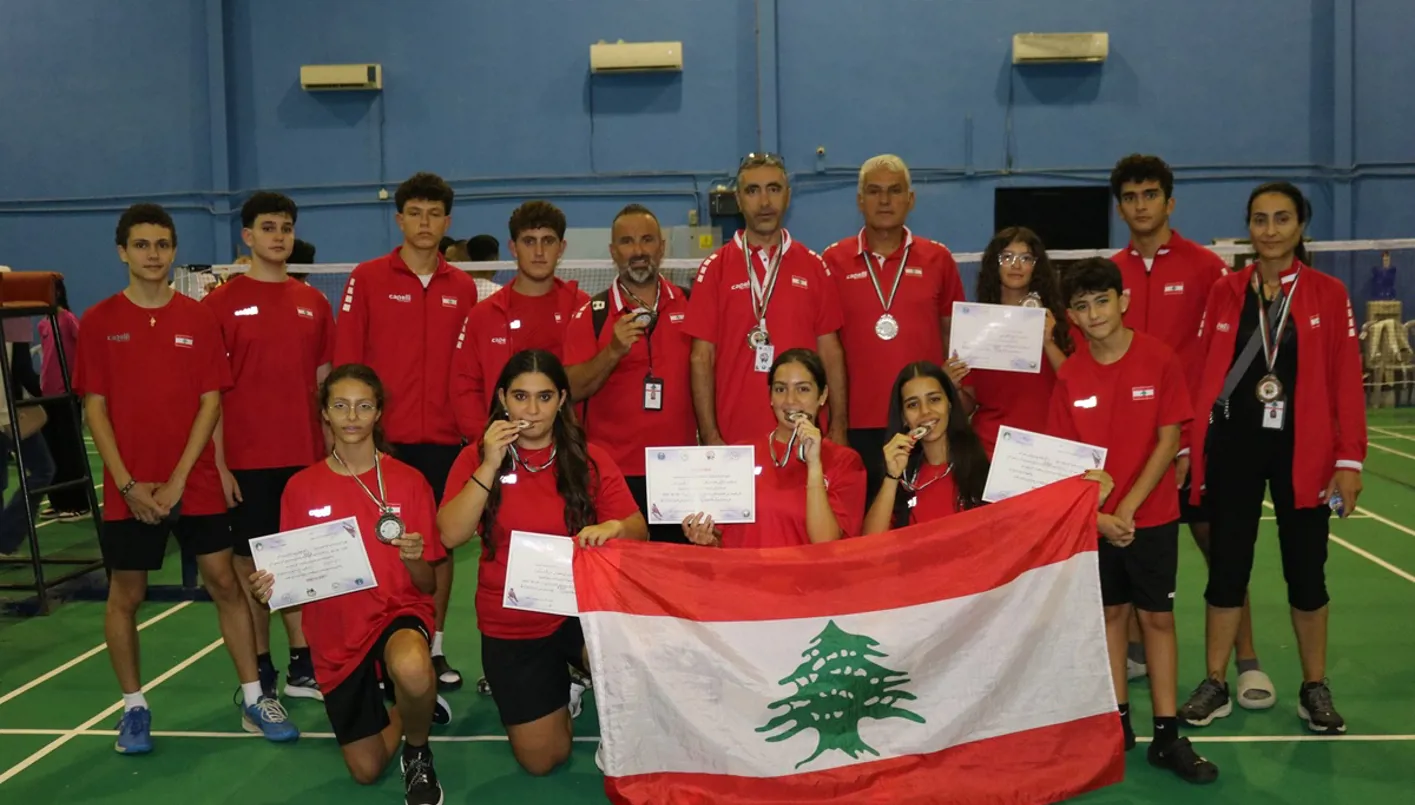 مستقبل لبنان بأمان… احتكاك وخبرة لمنتخب الريشة الطائرة عربياً