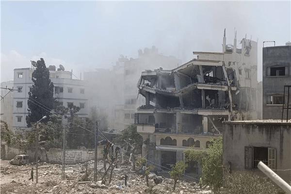 استشهاد 15 فلسطينيًا بحيي النصر والزيتون في مدينة غزة