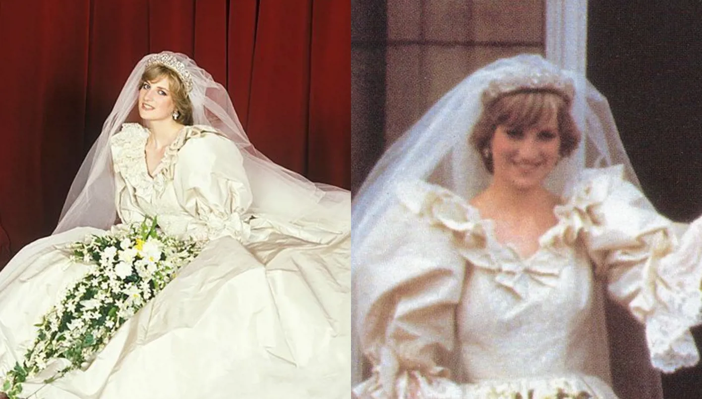 فستان زفاف الليدي ديانا… أسرار لم تصل إلى أميرة الشعب (صور وفيديو)