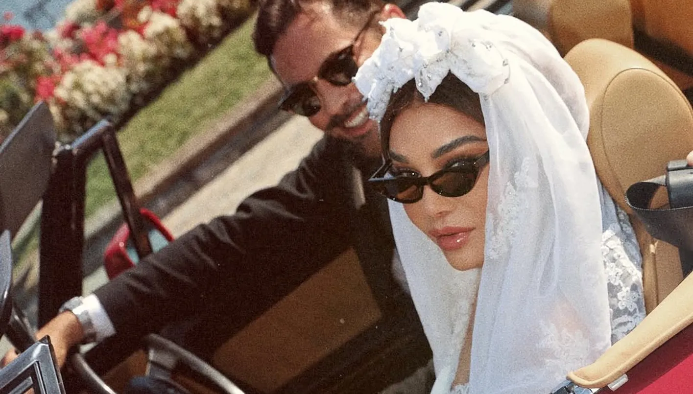 هيفاء وهبي تشعل السوشيال ميديا بفستان زفاف في ايطاليا… توأم حياتي (صور)