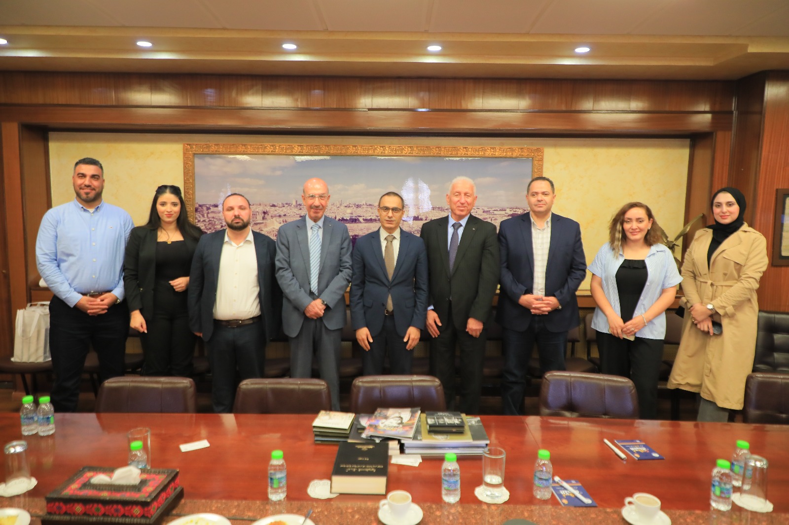 مؤسسة ياسر عرفات وجامعة النجاح تبحثان تعزيز التعاون المشترك-الحياة الجديدة