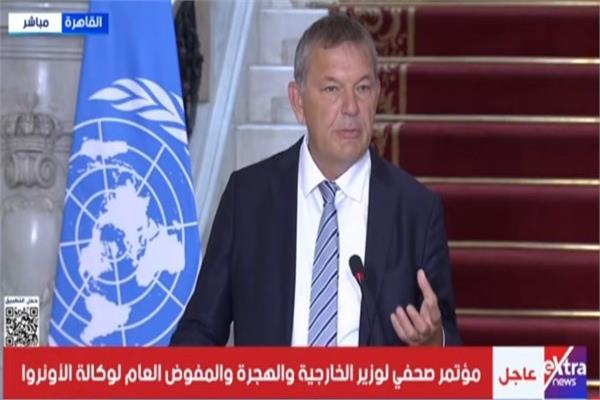 المفوض العام للأونروا: المجاعة أصبحت أمر واقع والجوع يضرب قطاع غزة