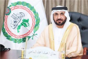 «اليماحي» يتوجه على رأس وفد من البرلمان العربي إلى لبنان