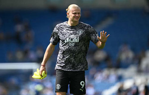 حافلة النرويج تتسبب في إصابة وجه هالاند