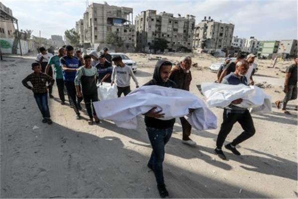 استشهاد 15 فلسطينيا في ظل استمرار العدوان الإسرائيلي على قطاع غزة