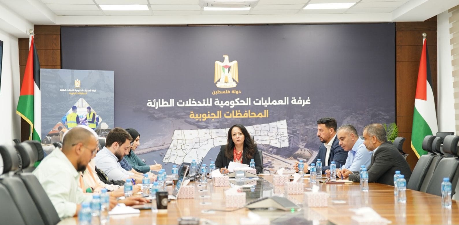 غرفة العمليات الحكومية تبحث مع مؤسسات المجتمع المدني في غزة أهمية استمرار العمل والتنسيق المشترك-الحياة الجديدة