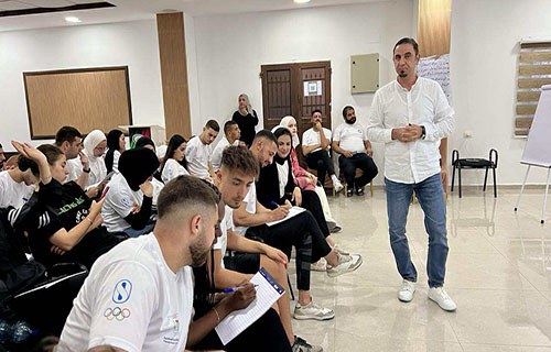 “الأولمبية” تفتتح المعسكر الشبابي الأولمبي في أريحا
