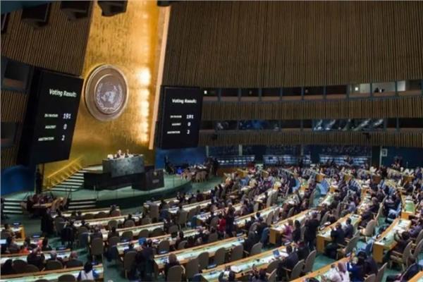 الجمعية العامة للأمم المتحدة تعتمد مشروع قرار حل الدولتين بعد تأييد 142 دولة