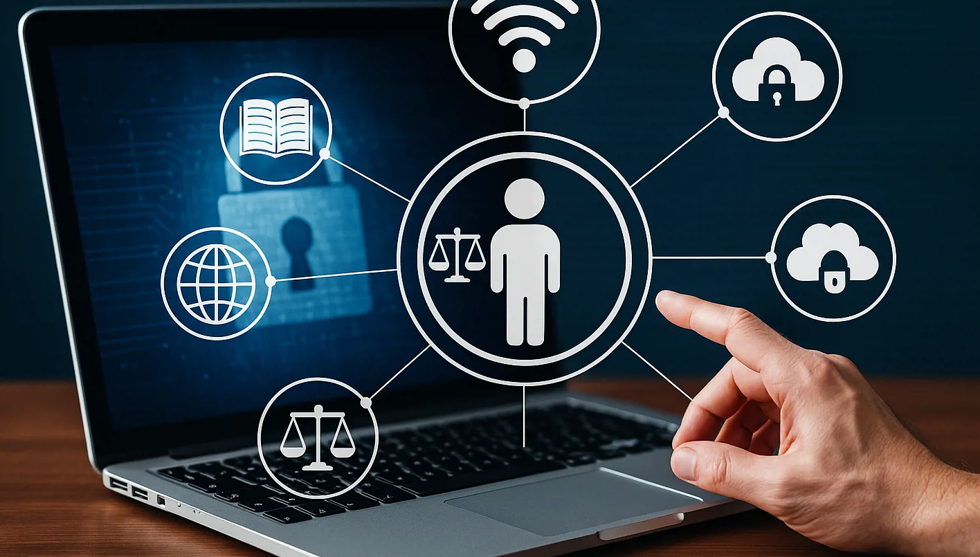 الإنترنت كساحة للحقوق