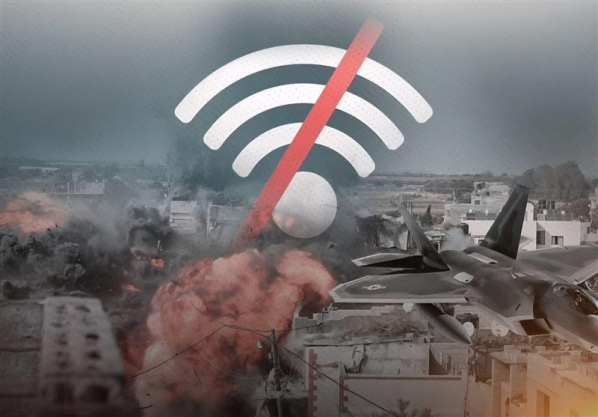 انقطاع خدمات الانترنت والاتصالات الأرضية في محافظتي غزة وشمال غزة-الحياة الجديدة