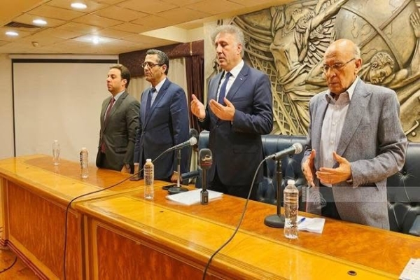 الوزير عساف يشارك بندوة في نقابة الصحفيين المصريين-الحياة الجديدة