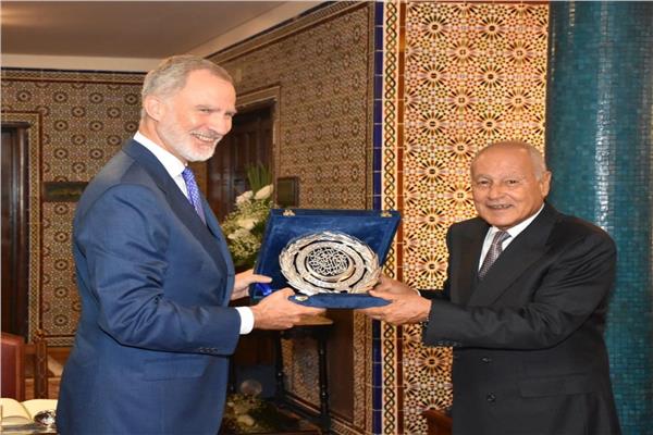 أبو الغيط يستقبل ملك إسبانيا ويعرب عن تقديره لمواقف مدريد من القضية الفلسطينية