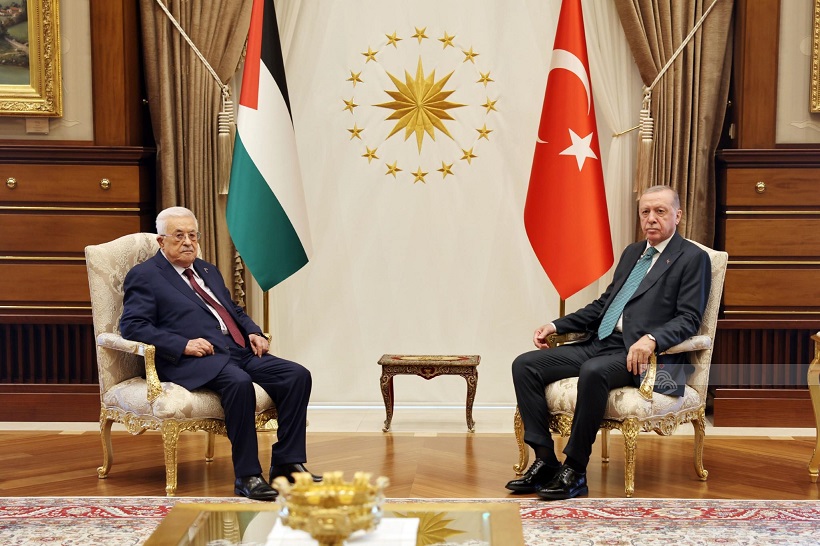 لقاء قمة بين الرئيس ونظيره التركي يبحث آخر المستجدات وجهود وقف الحرب على غزة-الحياة الجديدة