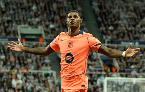 أبطال أوروبا : ثنائية راشفورد تنقذ برشلونة من فخ نيوكاسل