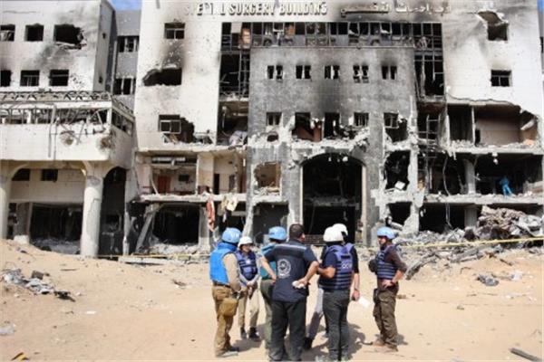 خروج مستشفيين عن الخدمة وتدمير مركز صحي في غزة مع تصاعد العدوان الإسرائيلي