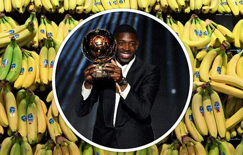 “الموز”.. سر ديمبلي الخفي في التتويج بالكرة الذهبية